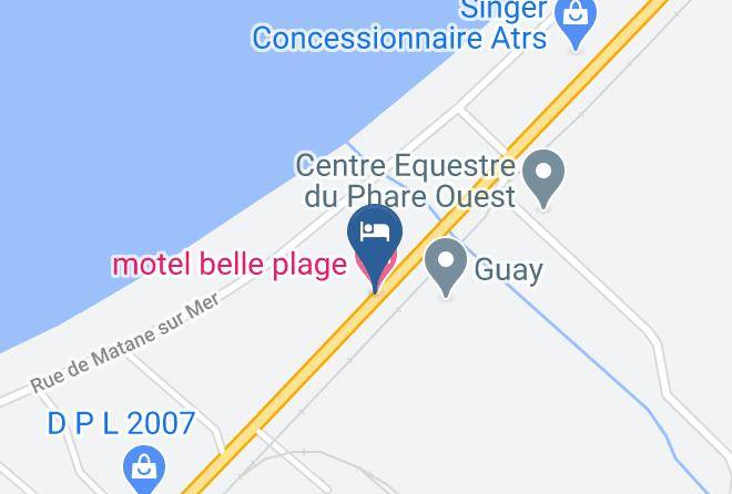 La Matanie Regional County Municipality - Motel Belle Plage Maps