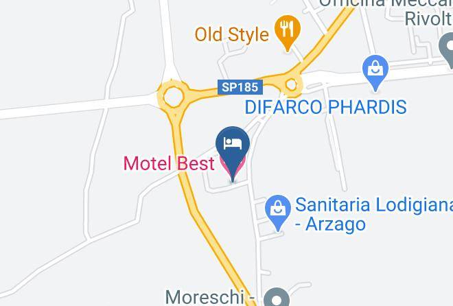 Bergamo - Motel Best Maps