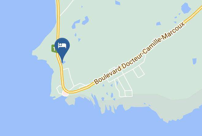Minganie Le Golfe Du Saint Laurent - Motel Blanc Sablon Maps