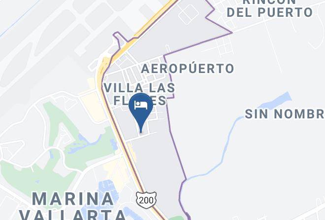 Puerto Vallarta - Motel Blu Maps