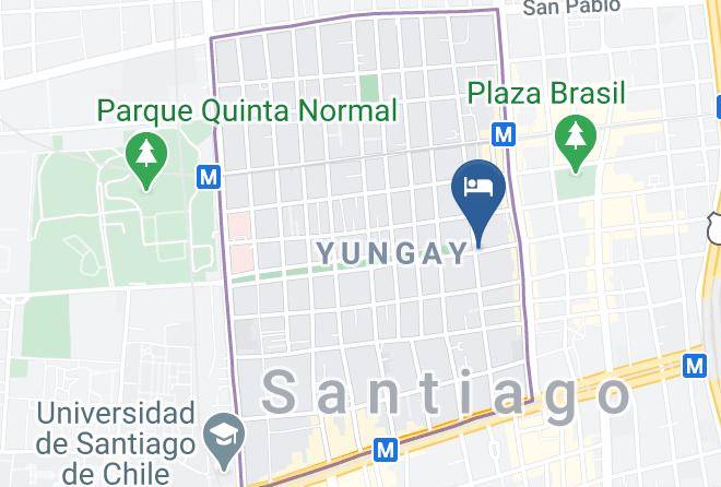 Santiago - Motel Blue Maps