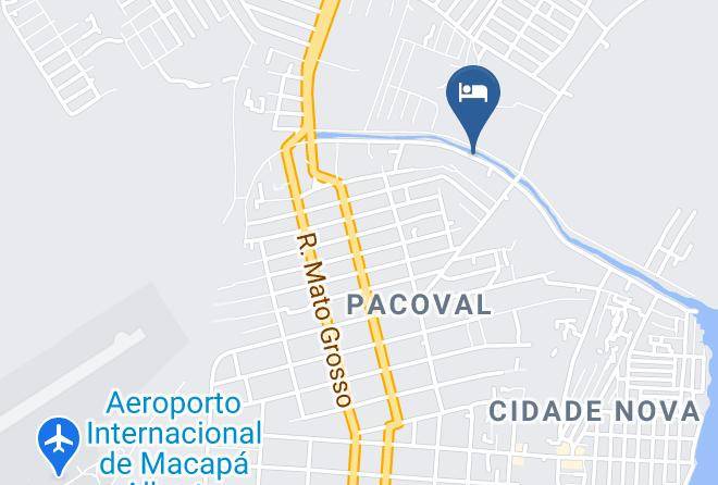 Macapa - Motel Bom Clima Maps