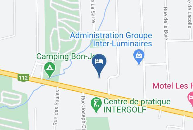 La Haute Yamaska Regional County Municipality - Motel Bonsoir Maps