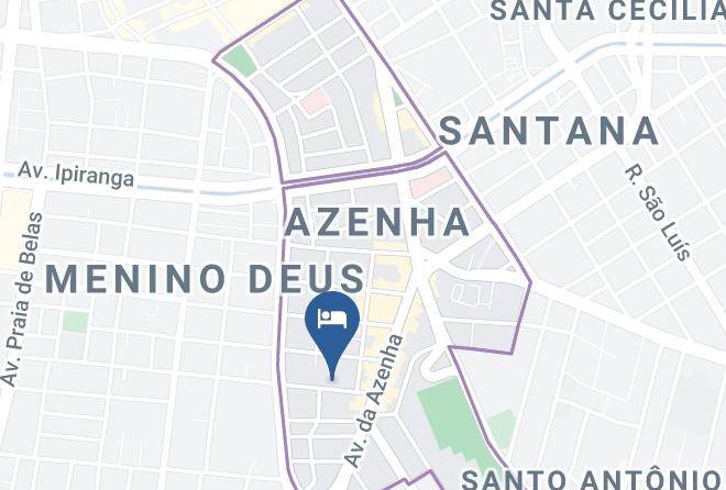 Porto Alegre - Motel Botafogo Maps