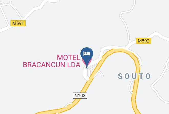 Crespos - Motel Bracancun Lda Maps