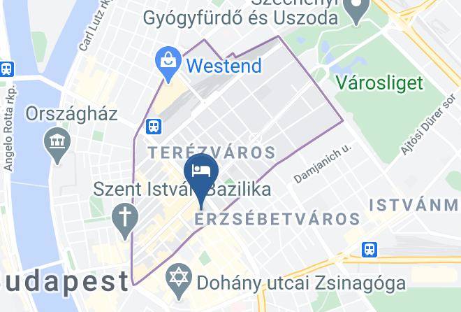 Budapest Terezvaros - Motel California Maps