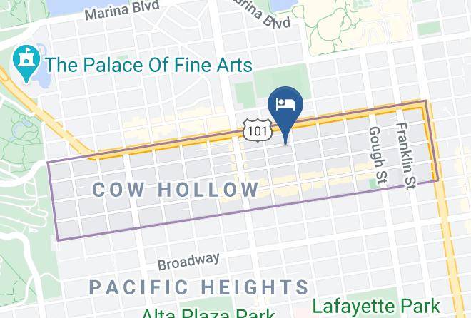 San Francisco - Motel Capri Maps