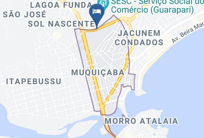 Guarapari - Motel Carinhoso Maps