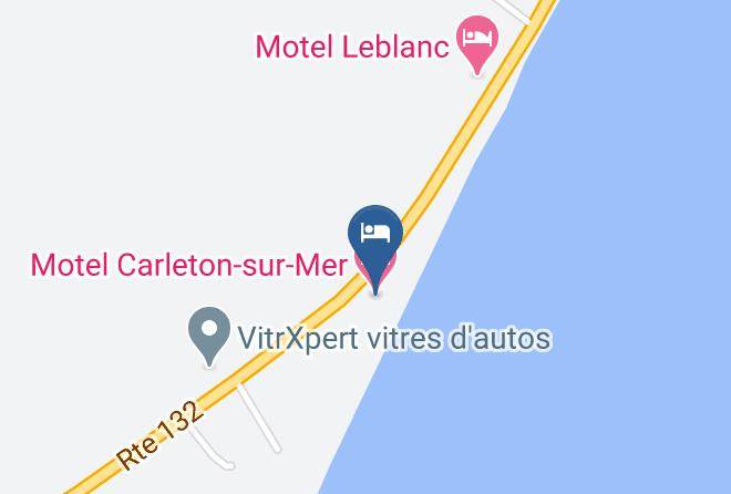 Avignon Regional County Municipality - Motel Carleton Sur Mer Maps