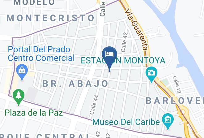 Barranquilla - Motel Carpe Diem Barrio Abajo Maps
