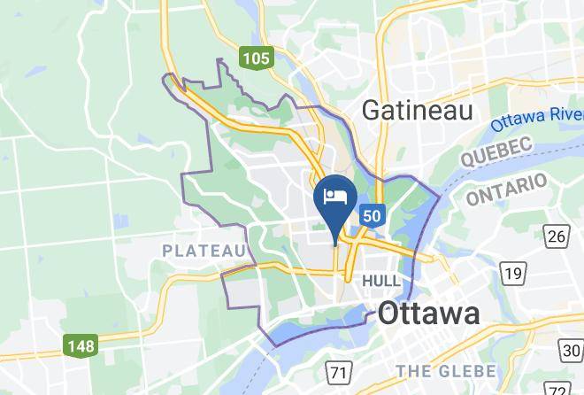 Gatineau - Motel Casino Maps