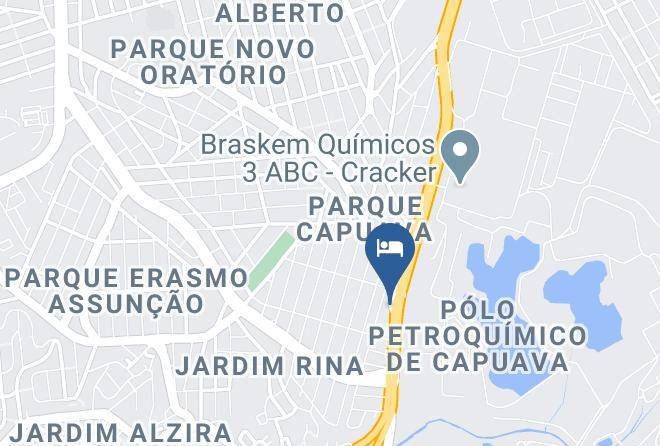 Santo Andre - Motel Casual Maps