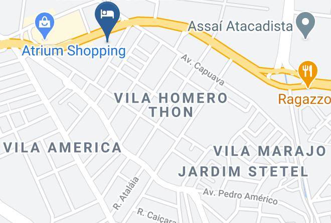 Santo Andre - Motel Champanhe Maps
