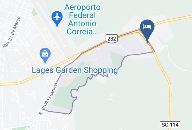 Lajes - Motel Chevalier Maps