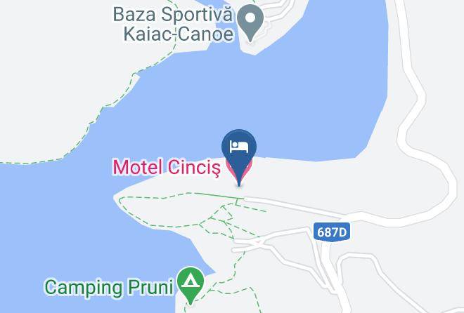 Teliucu Inferior - Motel Cinci Maps