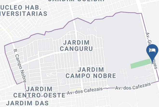 Campo Grande - Motel Classic Maps