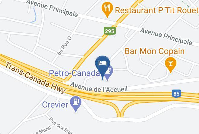 Temiscouata - Motel Claude Maps