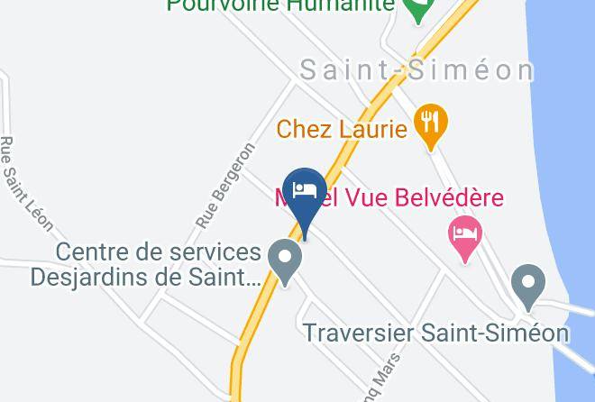 Charlevoix Est Regional County Municipality - Motel Cofotel Maps