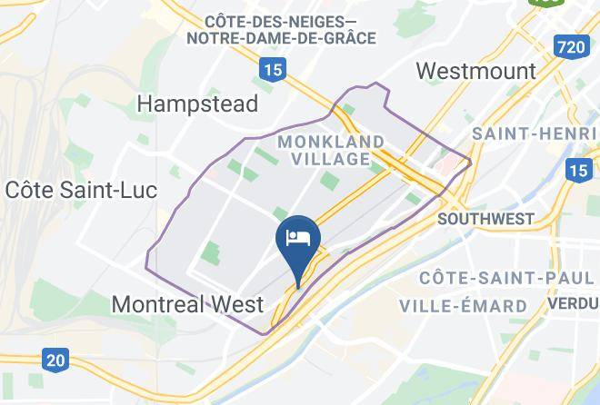 Montreal - Motel Colibri Maps