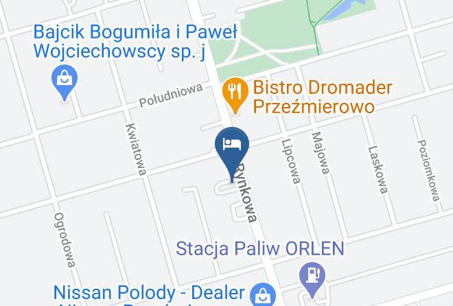 Poznanski - Motel Comet Pokoje Poznan Maps