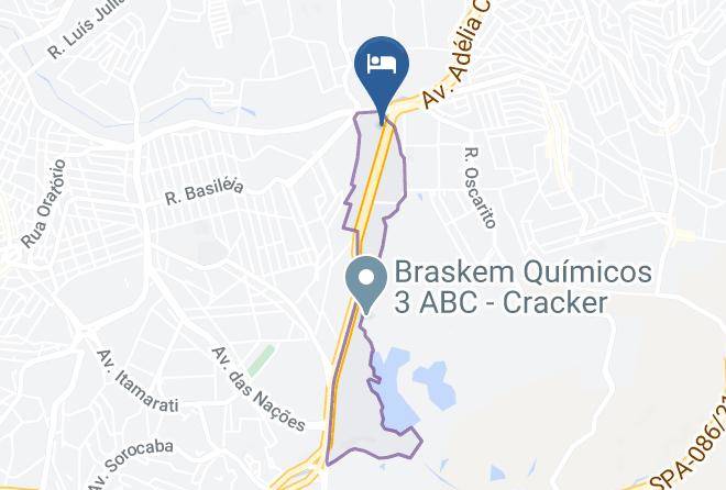 Santo Andre - Motel Corpo A Corpo Maps