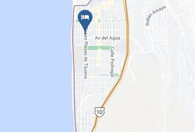 Tijuana - Motel Cortez Maps