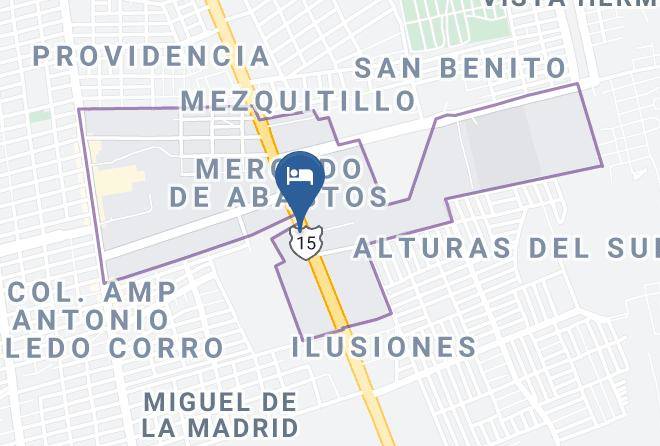 Culiacan - Motel Costa Del Sol Maps