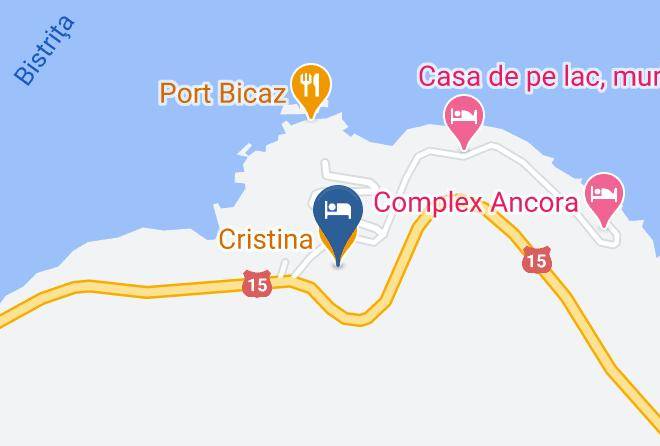 Bicaz - Motel Cristina Maps