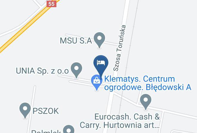 Grudziadz - Motel Czepek Noclegi Pokoje Domki Wczasowe Mieszkania Maps
