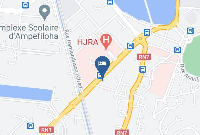 Antananarivo Renivohitra - Motel D'antananarivo Anosy Maps