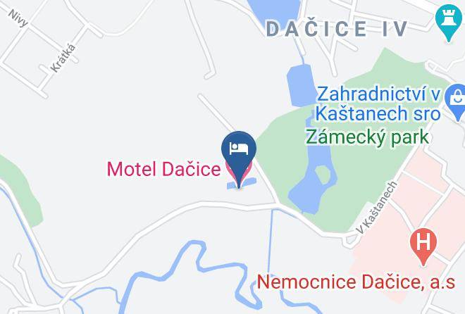 Jindrichuv Hradec - Motel Dacice Maps