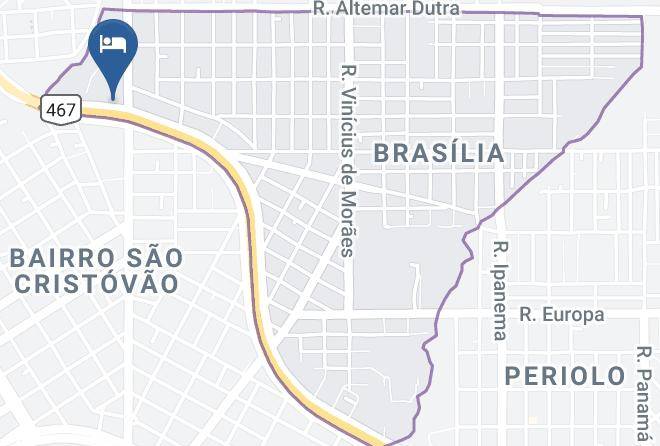 Cascavel - Motel Dallas Maps