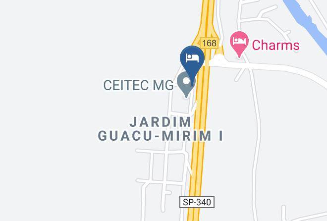 Mogi Guacu - Motel Dallas Maps