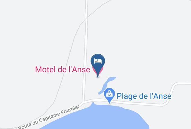 Le Rocher Perce Regional County Municipality - Motel De L'anse Maps