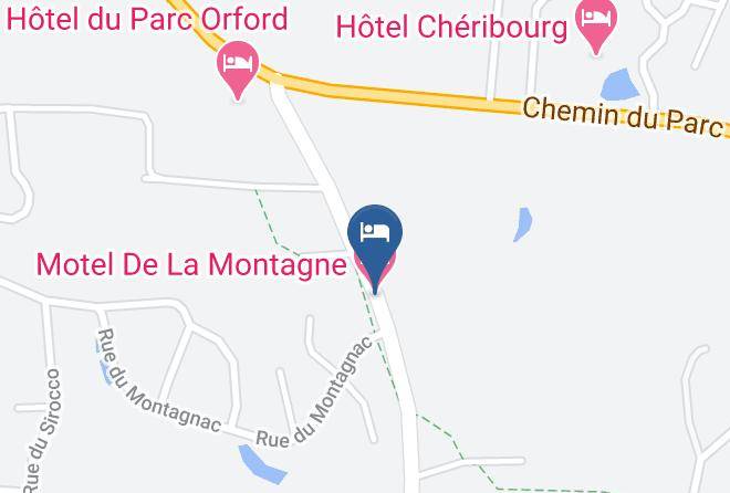 Memphremagog Regional County Municipality - Motel De La Montagne Orford Maps