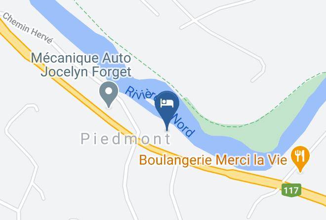Motel De La Riviere Map