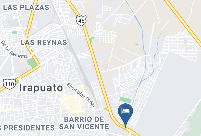 Motel Del Bajio Map