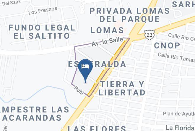 Motel Del Parque Map