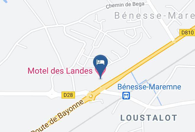 Landes - Motel Des Landes Maps