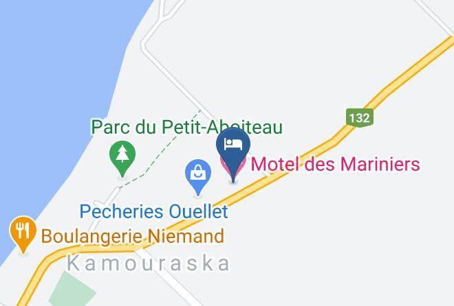 Kamouraska Regional County Municipality - Motel Des Mariniers Maps