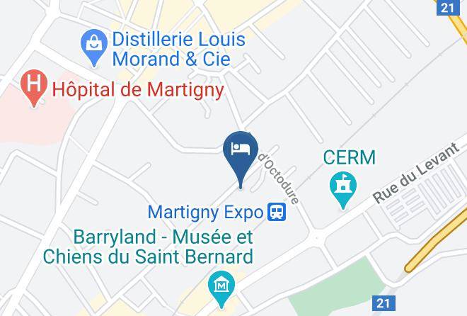 Motel Des Sports Map