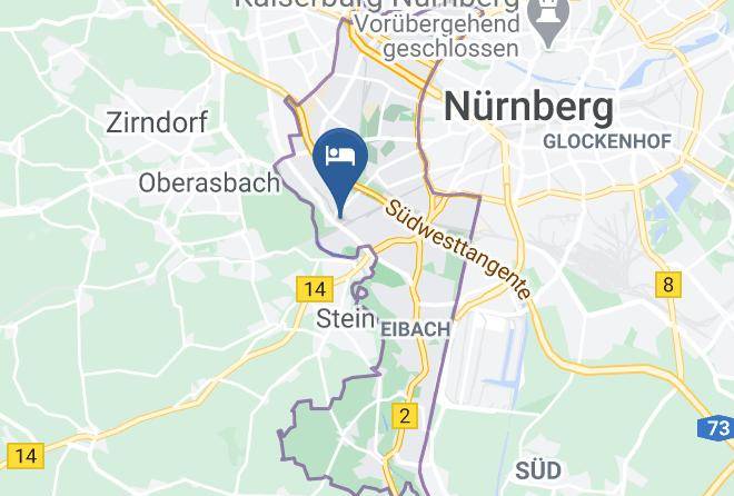 Nuremberg - Motel Domino Nurnberg Maps