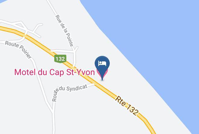 La Cote De Gaspe Regional County Municipality - Motel Du Cap St Yvon Maps