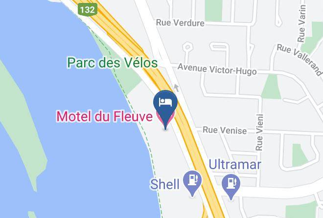 Longueuil - Motel Du Fleuve Maps
