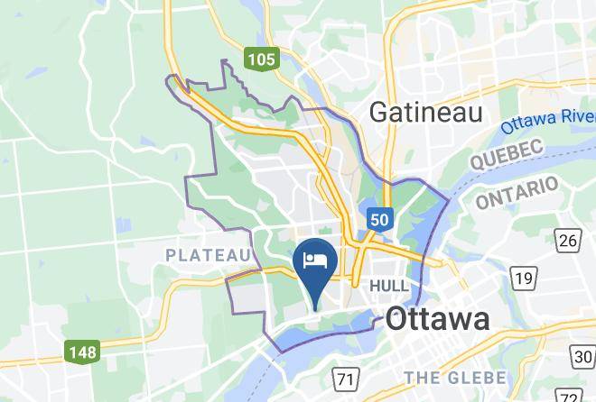Gatineau - Motel Du Parc Maps