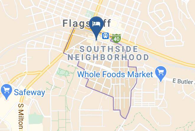 Coconino - Motel Dubeau Travelers Inn Maps