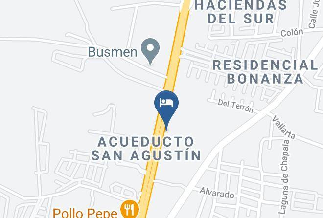 Tlajomulco De Zuniga - Motel Dulce Pecado Maps