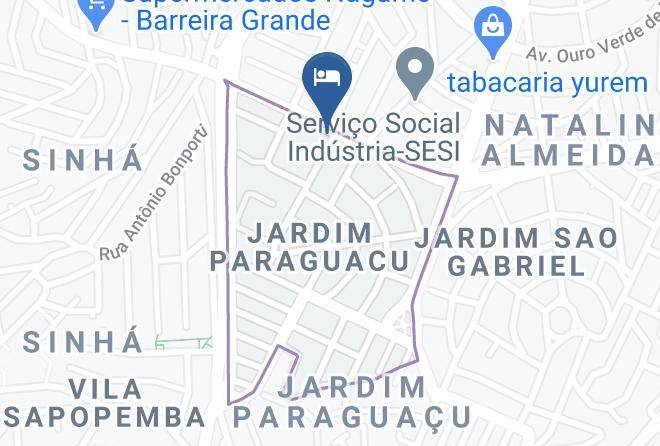 Sao Paulo Sao Mateus - Motel Dunas Up Maps