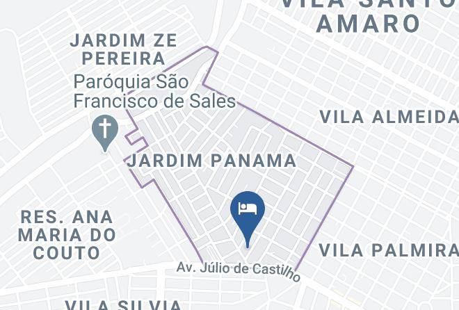 Campo Grande - Motel E Pousada Kero's 1 Maps