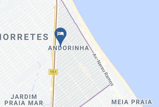 Itapema - Motel Eden Itapema Maps